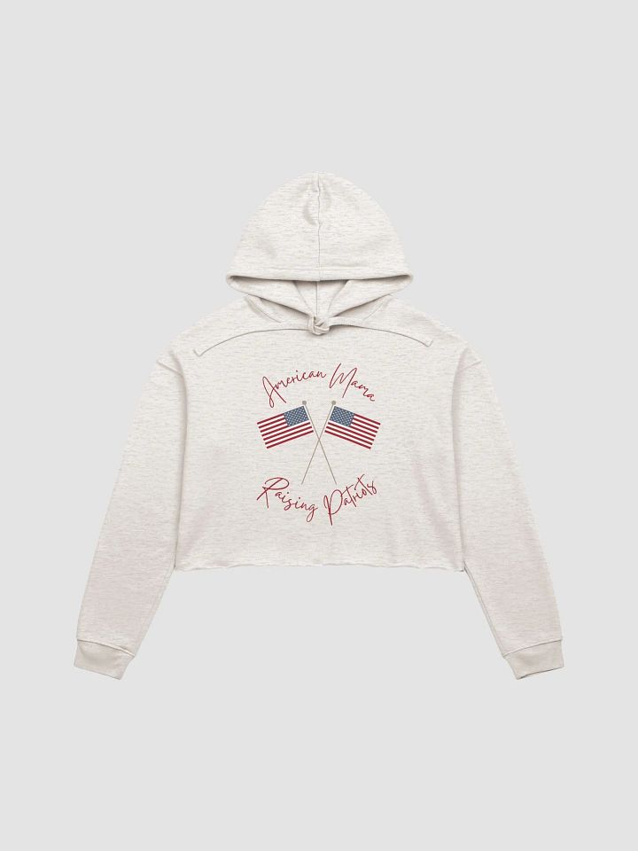 American Mama Crop Hoodie product image (1)