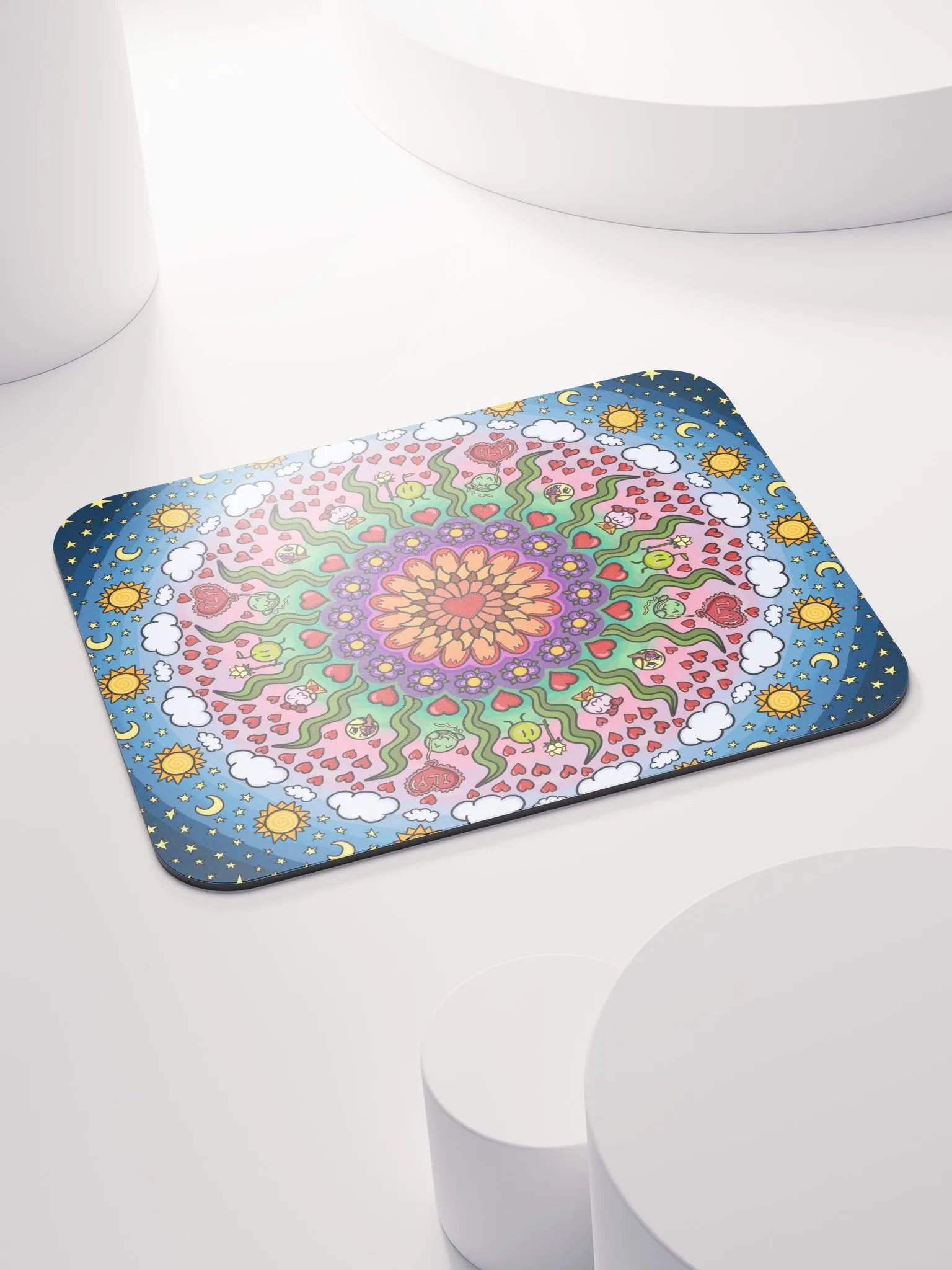 Dango Valentine Mandala - Mouse Pad product image (4)