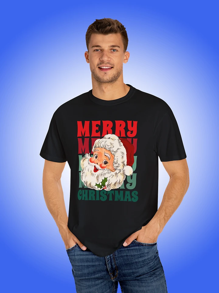 Merry Merry Christmas Retro Santa product image (1)