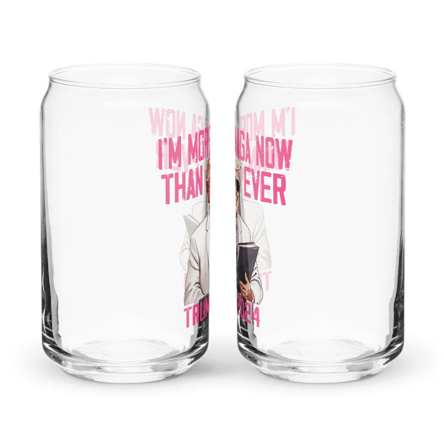 MAGA- Trump 2024 Can-Shaped Glass product image (11)