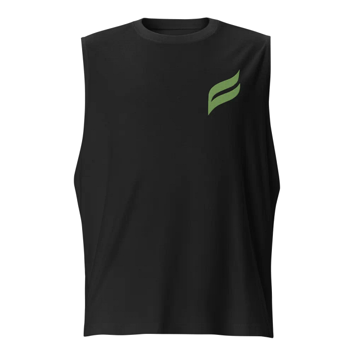 gym bro tank (embroidered logo) product image (1)