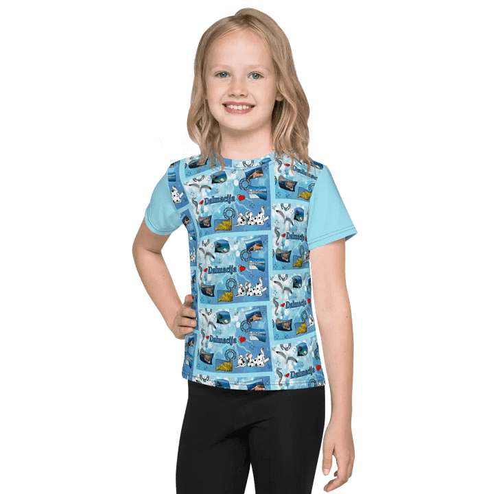 Dalmacija summer (photoshop by Dina R.) - Kids Crew Neck T-Shirt product image (1)