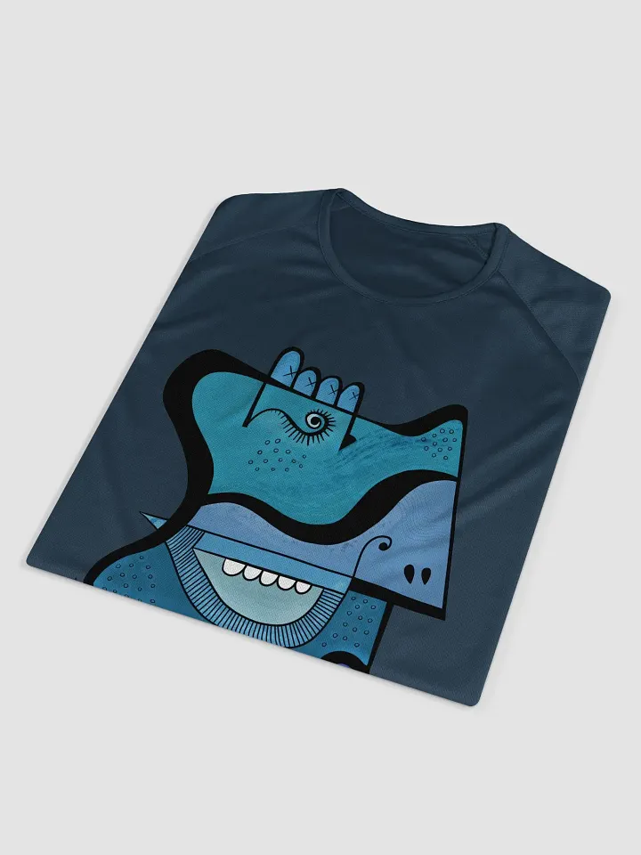 Blue Face on Polyester Tall Tee product image (2)
