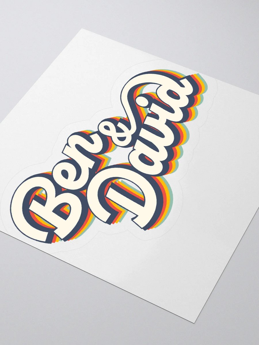 Cruise With Ben & David Sticker product image (3)
