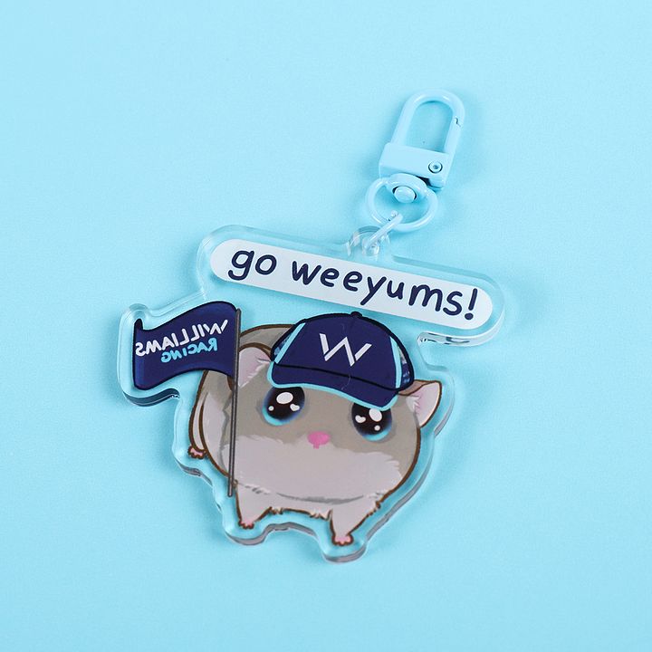 Go weeyums acrylic keychain product image (1)