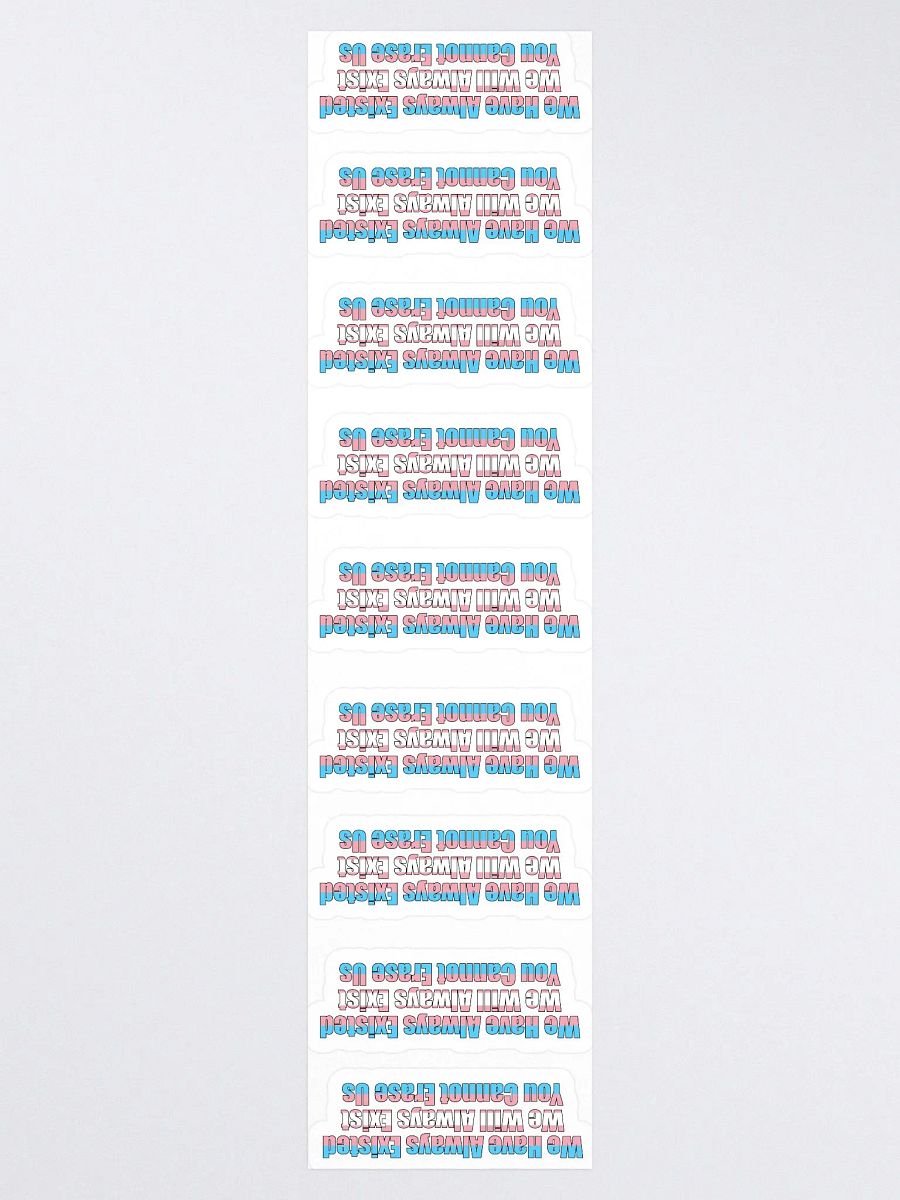 You Cannot Erase Us Stickers product image (3)