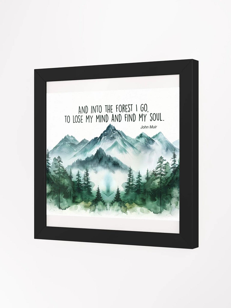 Into the Forest I Go" Wall Art product image (4)