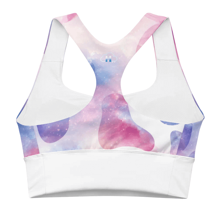 Crazy Cow Recycled Longline Sports Bra product image (2)