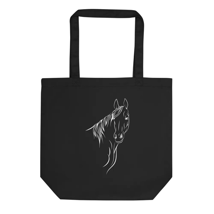 White Horse Tote Bag product image (1)