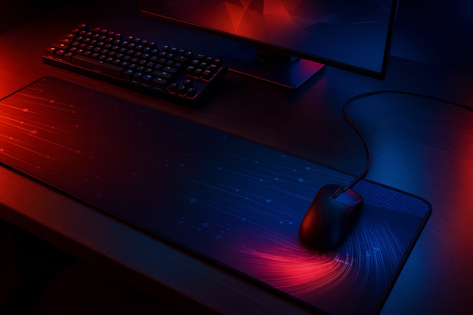 Overdrive - Mouse Pad Extra Large - 33” x 15” product image (2)