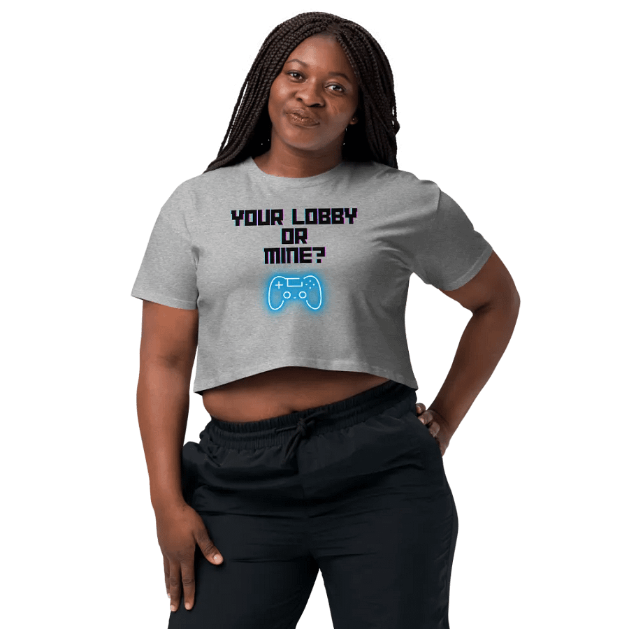 Your Lobby Or Mine? Controller Crop Top product image (1)