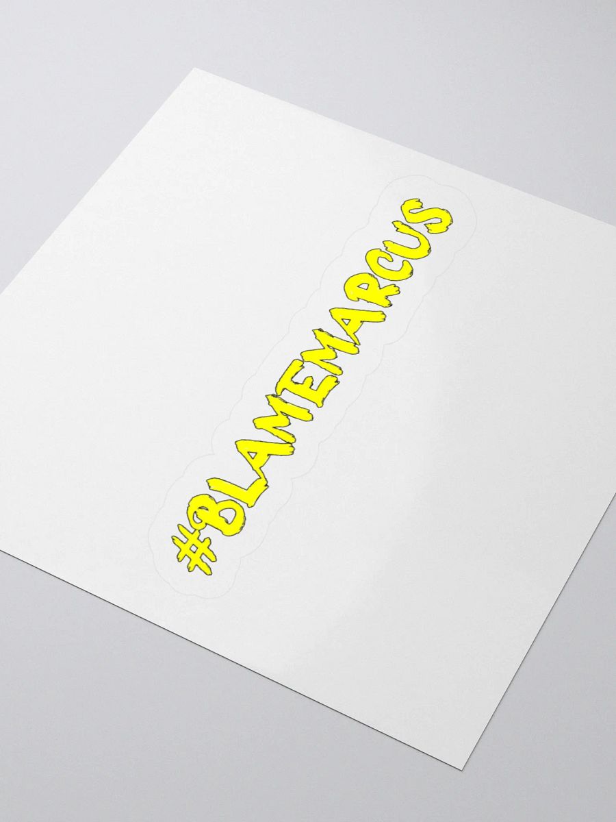 #BLAMEMARCUS Kiss Cut Stickers product image (9)