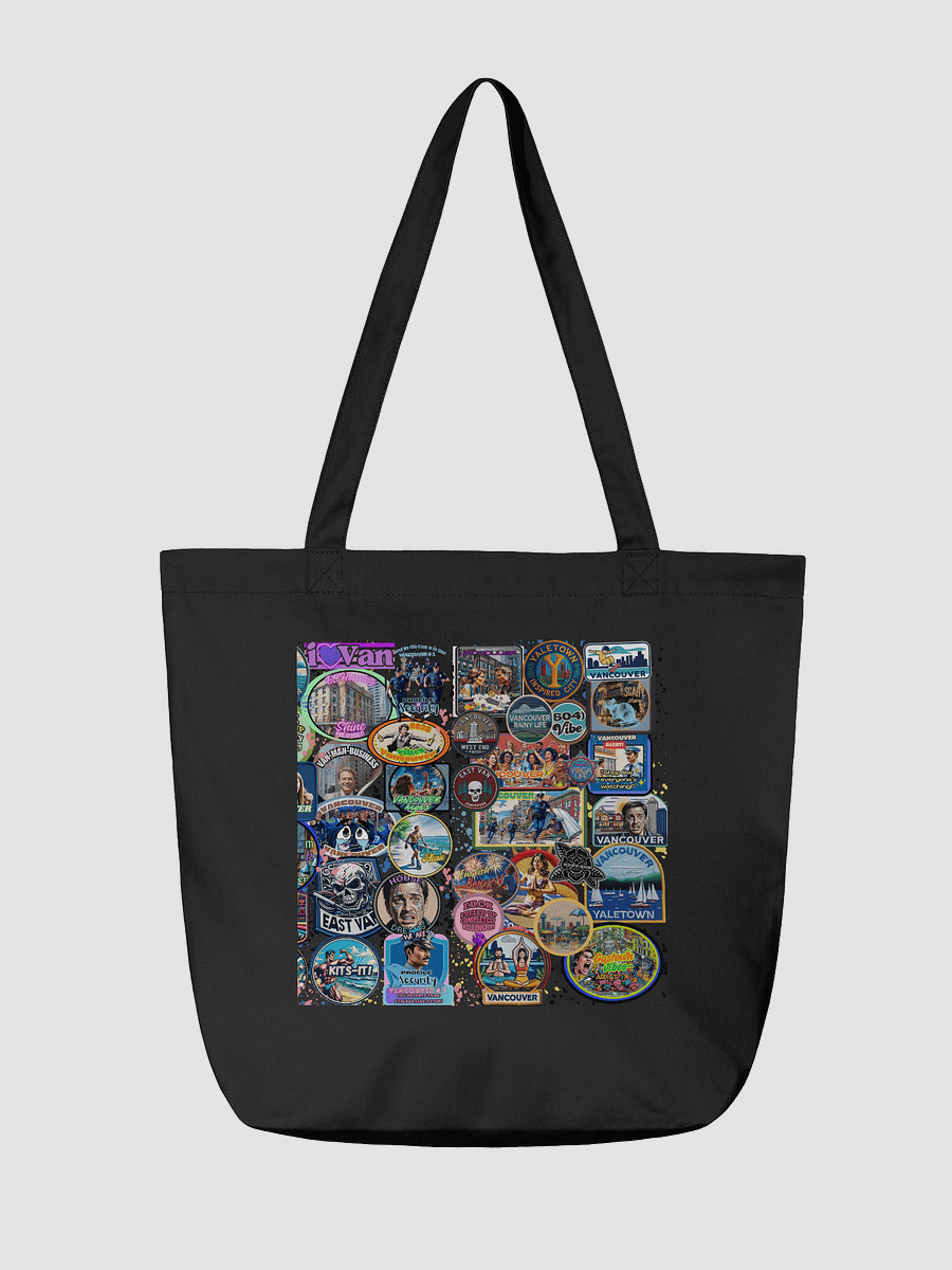 Vibrant Vancouver Sticker and Patch Collection Tote Bag product image (2)