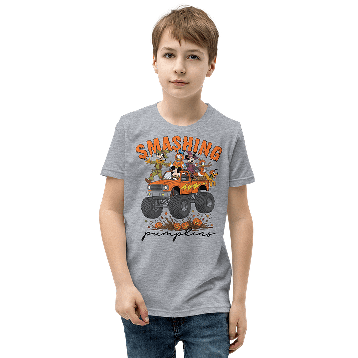 Youth Short Sleeve T-Shirt Halloween Mickey and Friends product image (1)
