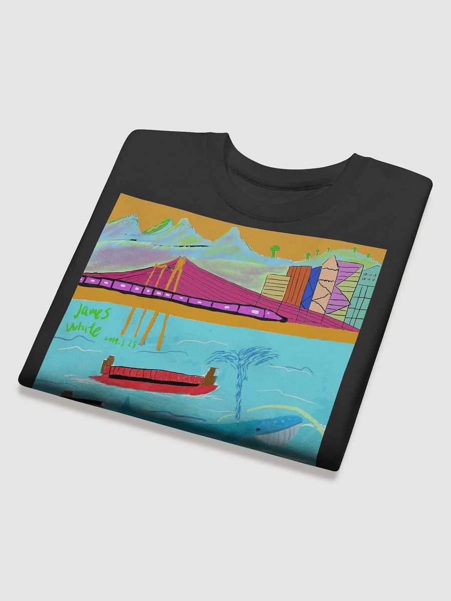 Cotton Heritage Premium Sweatshirt: blue whale product image (37)