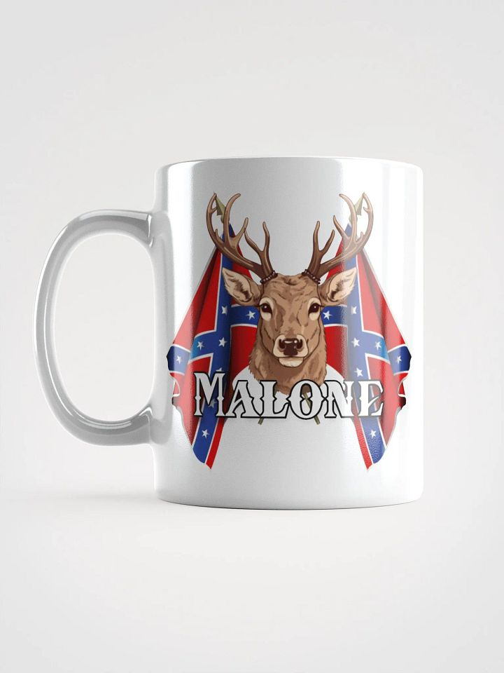 "Malone" Rebel Redneck Deer - White Mug product image (2)