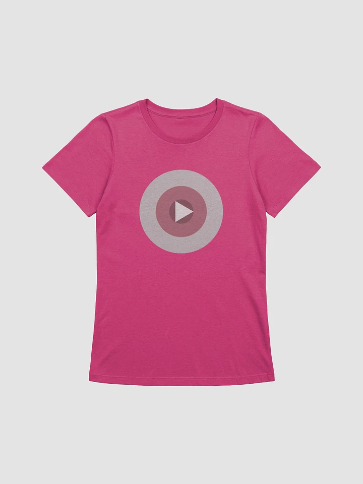 Confident Live Logo Women's Tee (Pink/Red) product image (1)