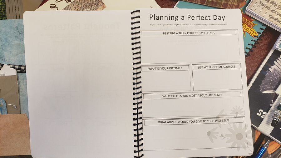 For I know the Plans I Have For You Coiled Notebook | Vintage Red Truck with Sunflowers product image (8)