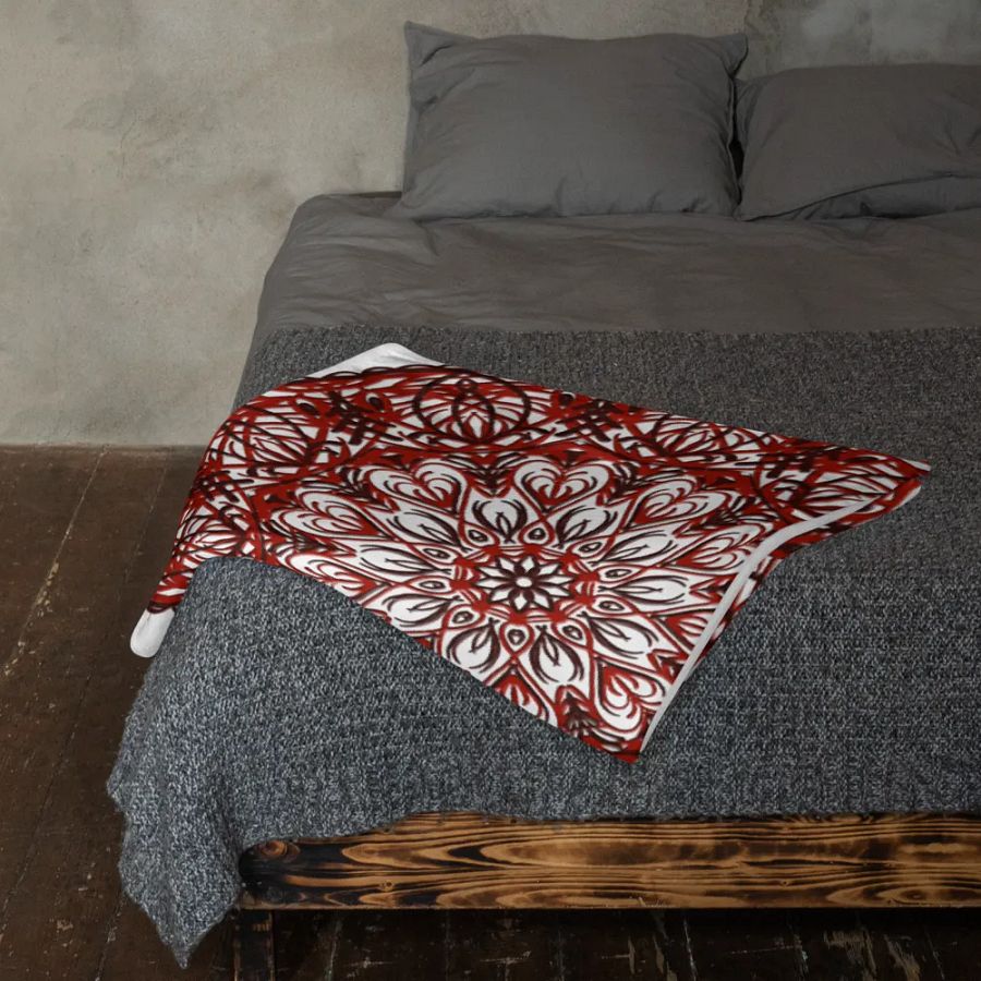 Mandala Harmony Throw Blanket product image (11)