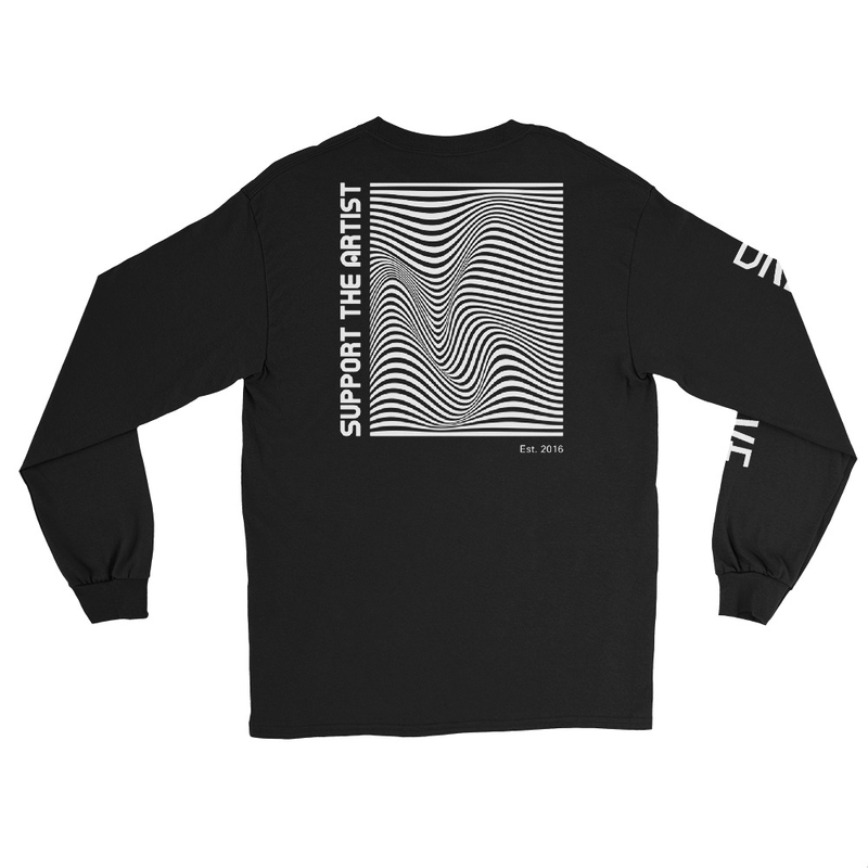Support The Artist - Black Longsleeve Shirt product image (1)