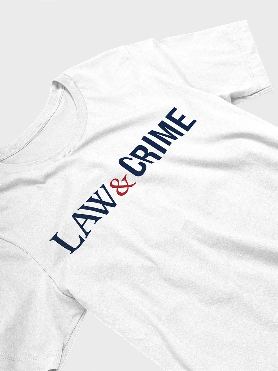 Law & Crime T-Shirt - White product image (1)