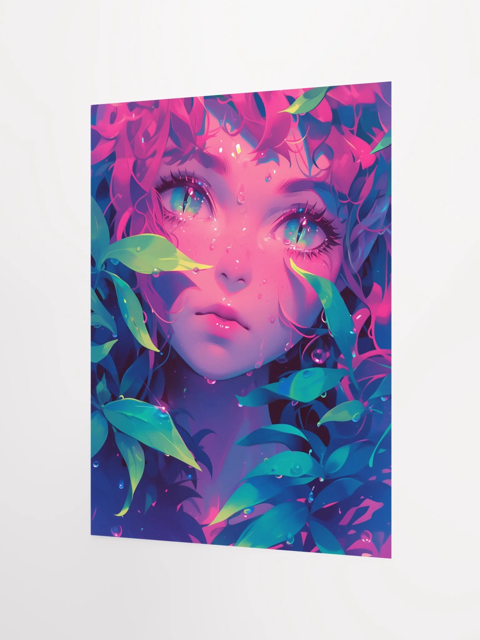 Whimsical Woman of the Woods Matte Poster product image (3)