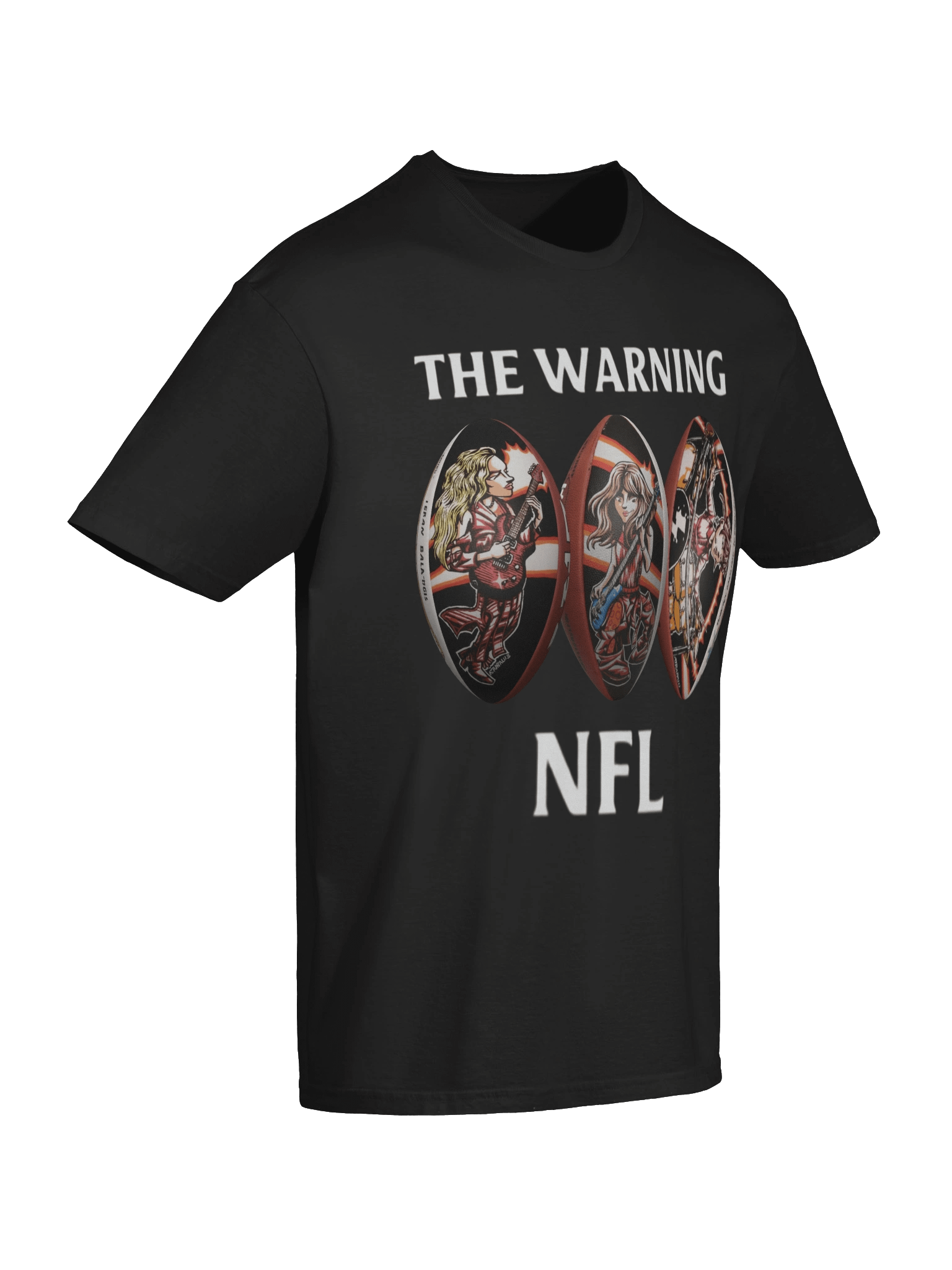 Musical Footballs NFL T-Shirt product image (10)