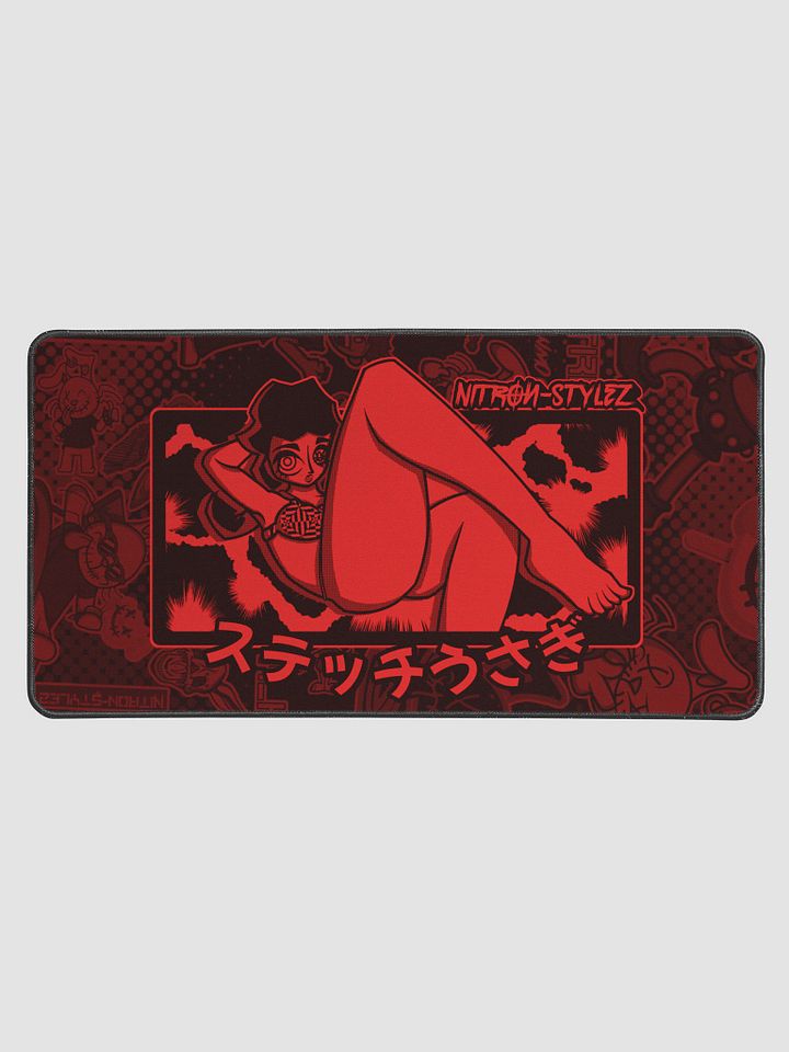 Wave 6 - Dark Lust Red Desk Mat product image (2)