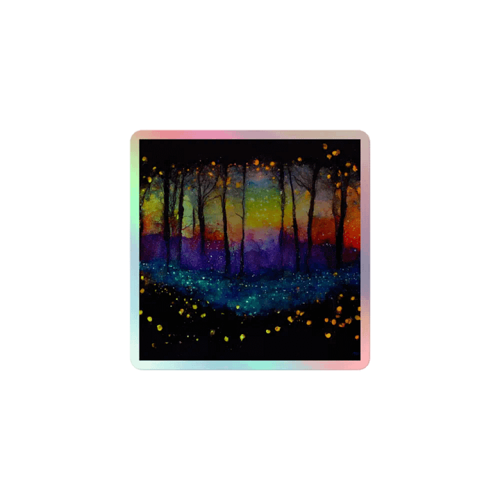 Enchanted Forest Holographic Sticker Sheet product image (1)