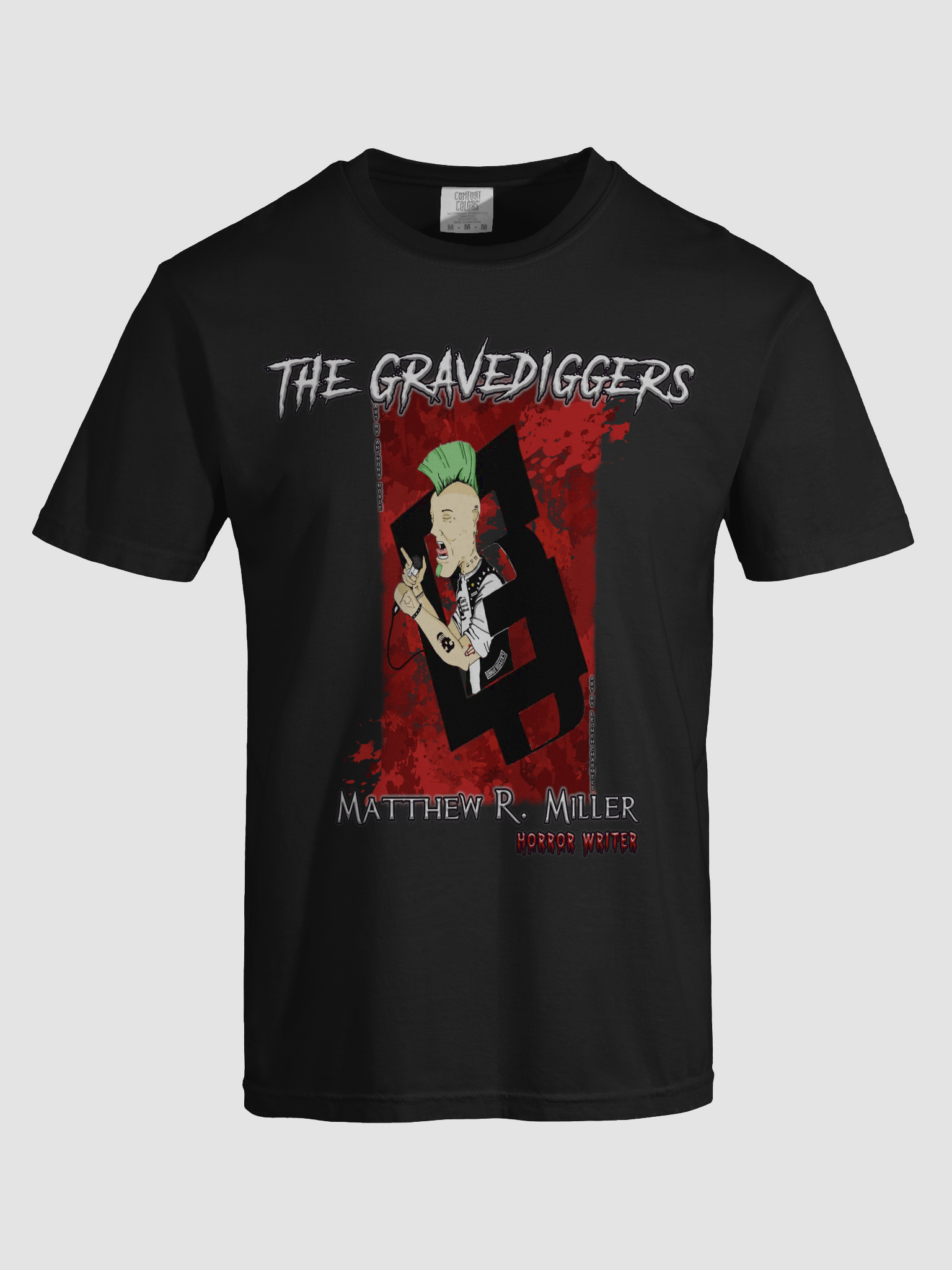 Paul Gravediggers Black T-shirt product image (5)