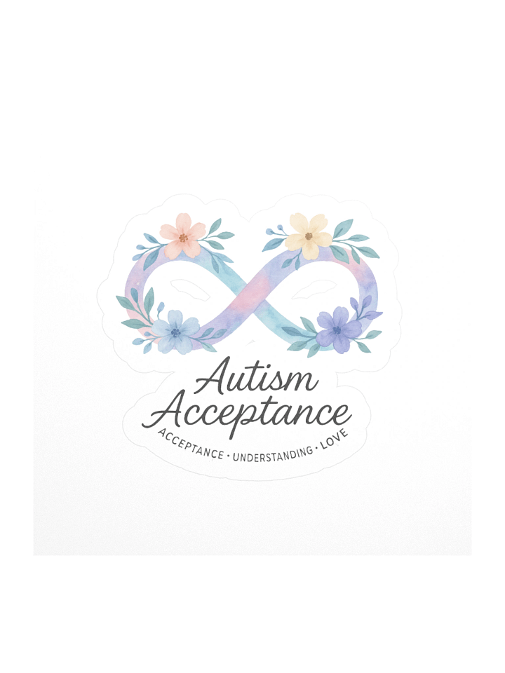 Infinity Blossoms Autism Acceptance Stickers product image (3)