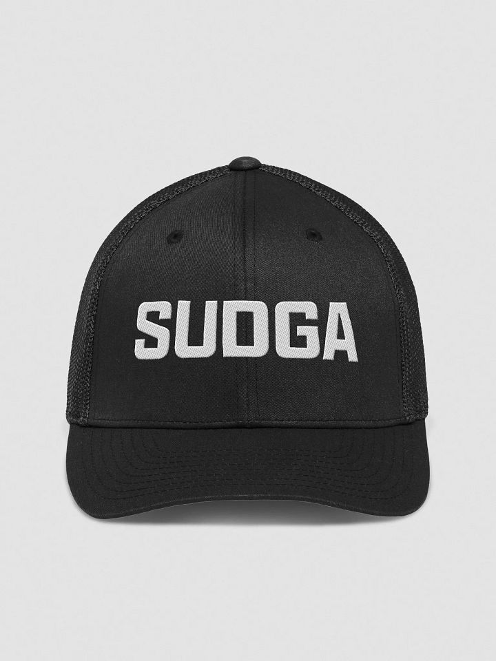 SUDGA Trucker hat - Black with White Logo product image (1)