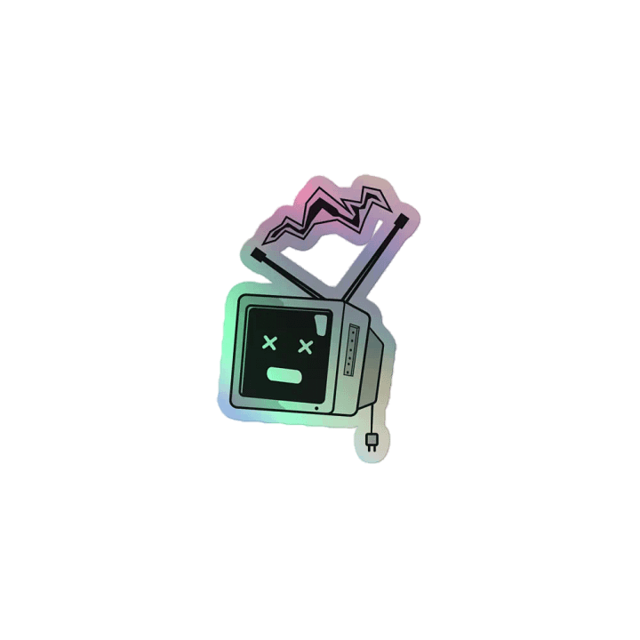HOLO STICKER ~ TV product image (2)