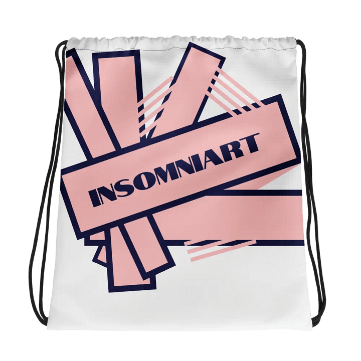 INSOMNART All-Over Drawstring Bag product image (1)