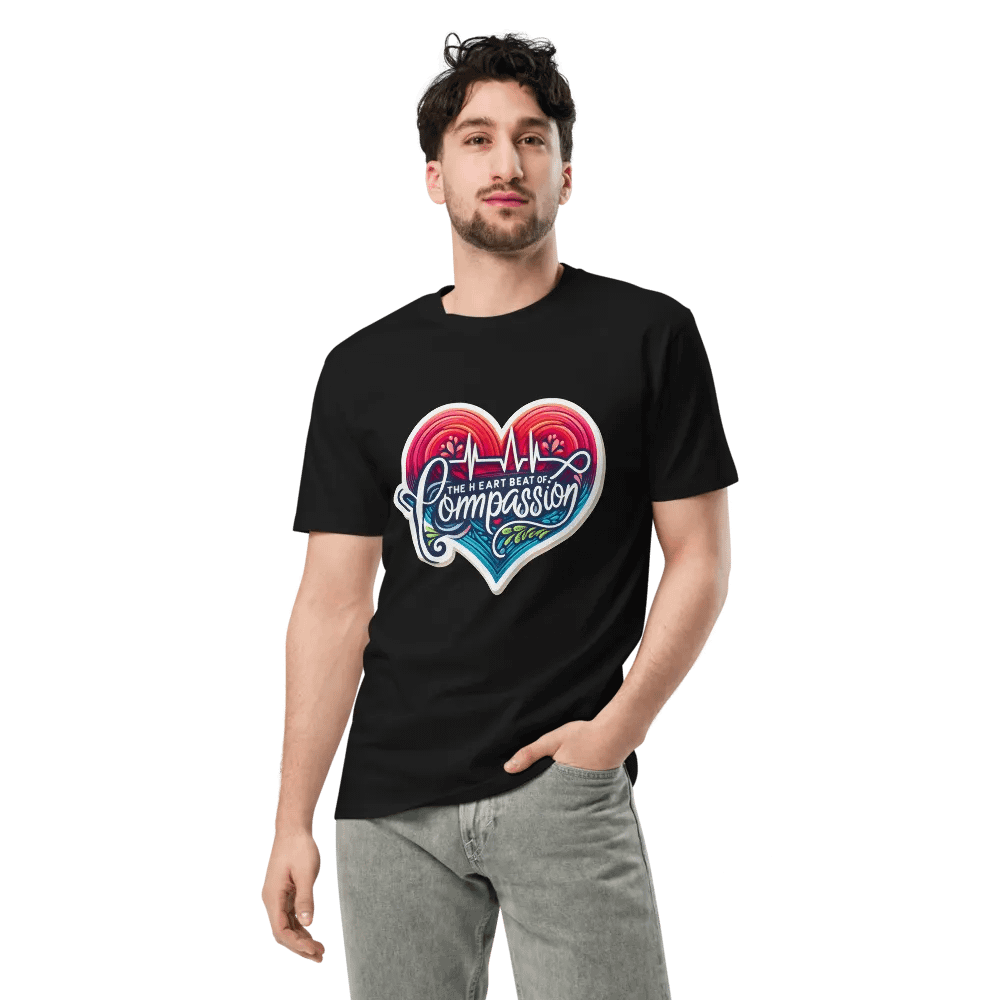 Compassionate Heartbeat EKG T-Shirt product image (6)