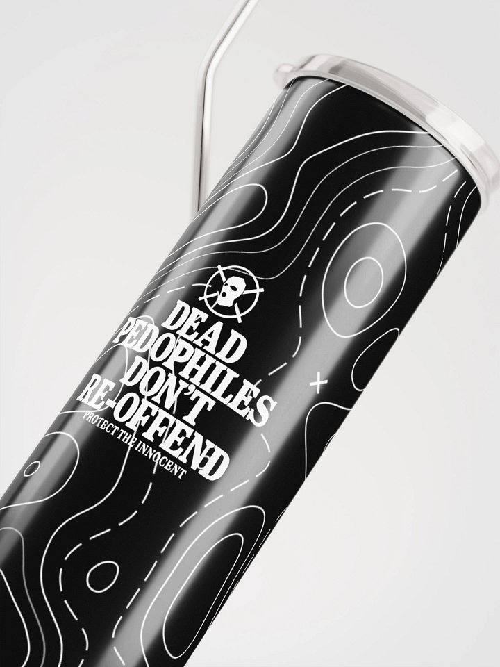 Dead Peds Steel Topographic Tumbler product image (2)