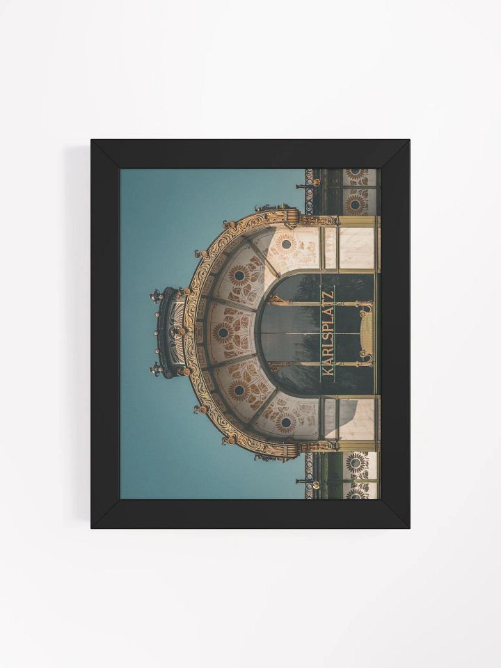 Karlsplatz Elegance: Framed Matte Poster product image (10)