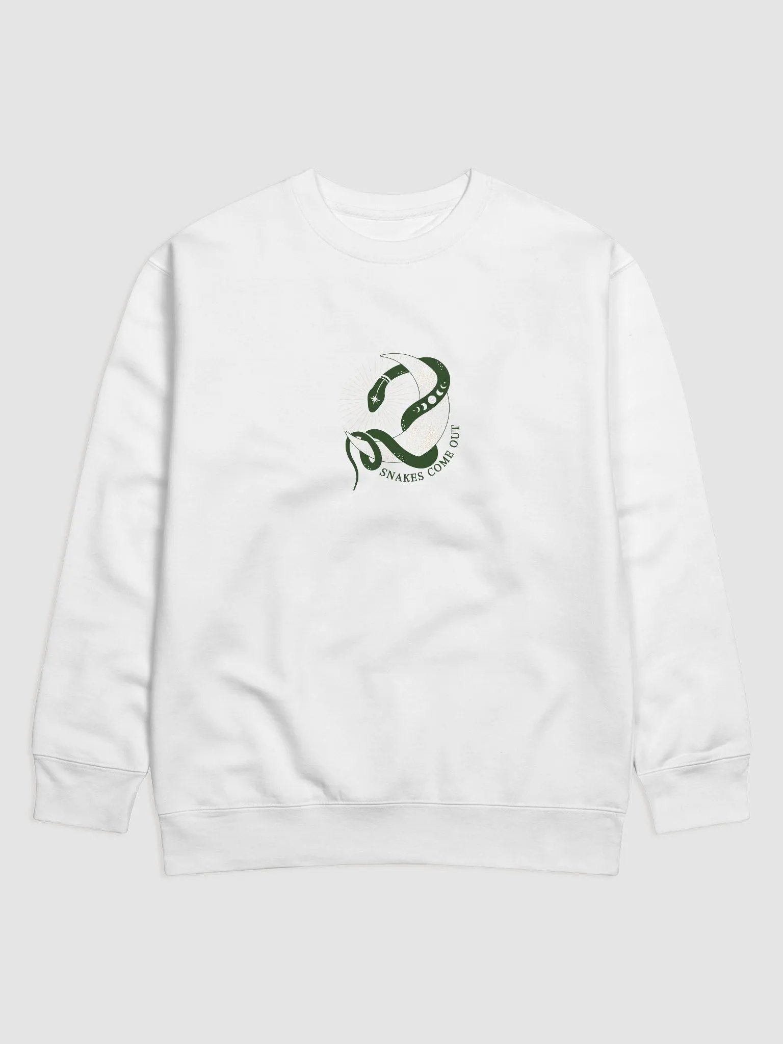 Moonlit Serpent Premium Sweatshirt product image (1)
