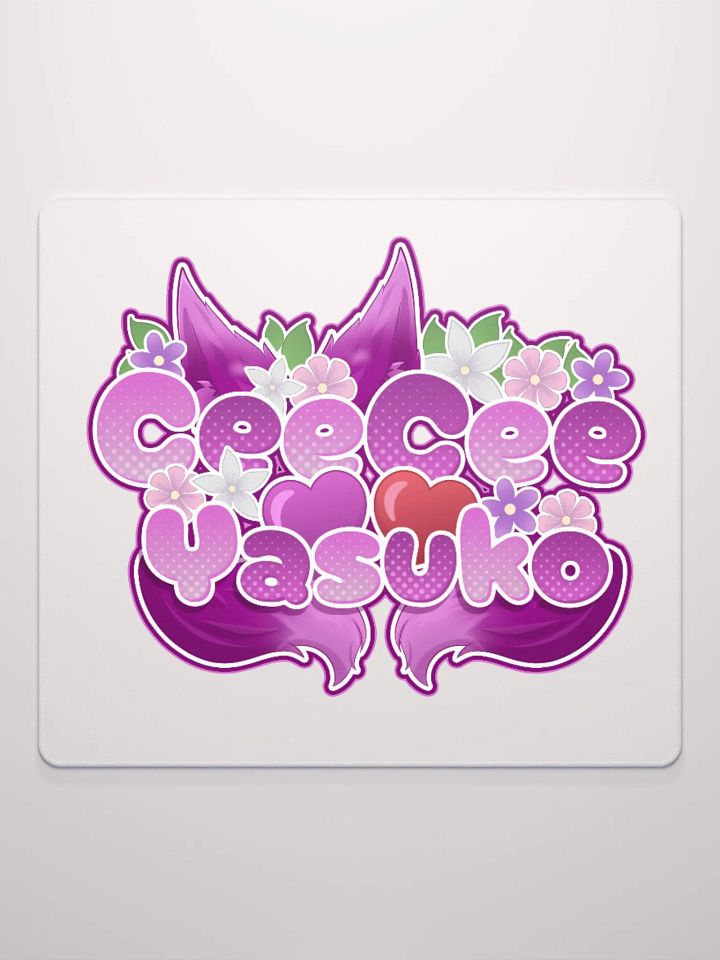 Yasuko Floral Gaming Mouse Pad product image (3)