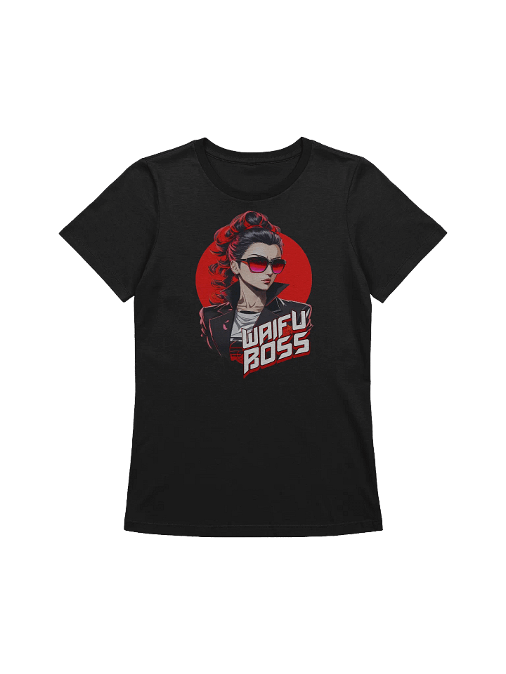 Waifu Boss v2 - Bella Canvas Women's Supersoft Relaxed-fit T-Shirt product image (2)