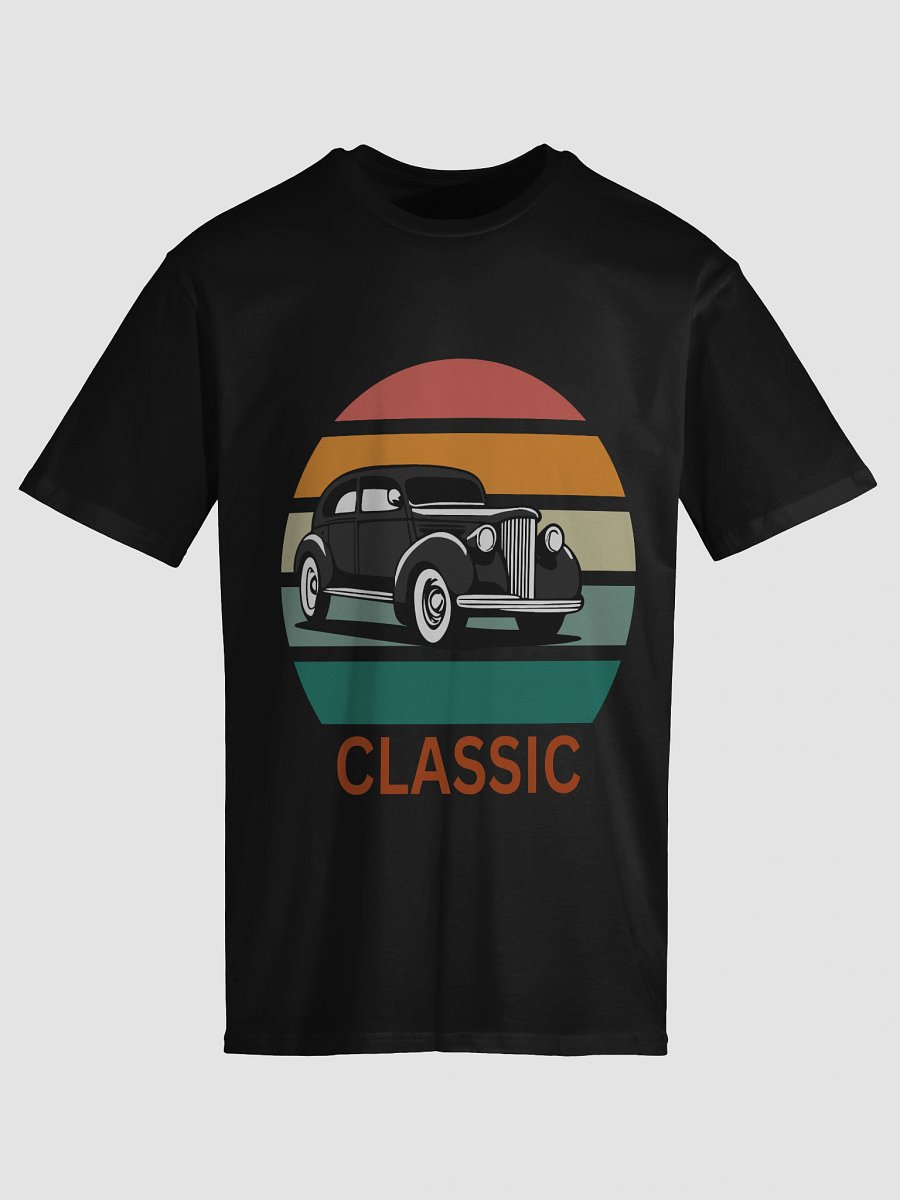 Vintage Classic Car Circle T-Shirt product image (5)
