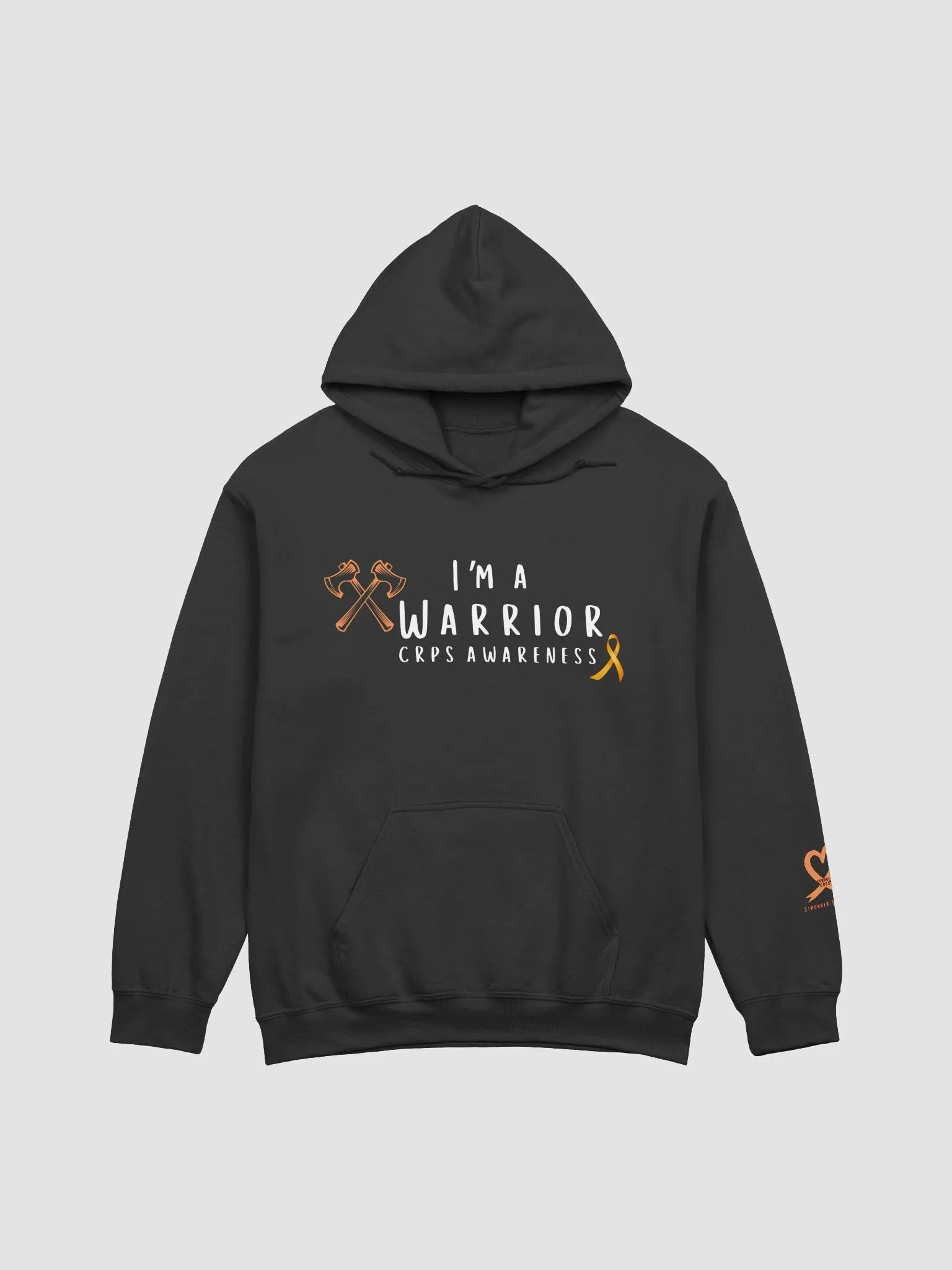 I'm a Warrior CRPS Awareness Hoodie (Masculine Design) product image (1)