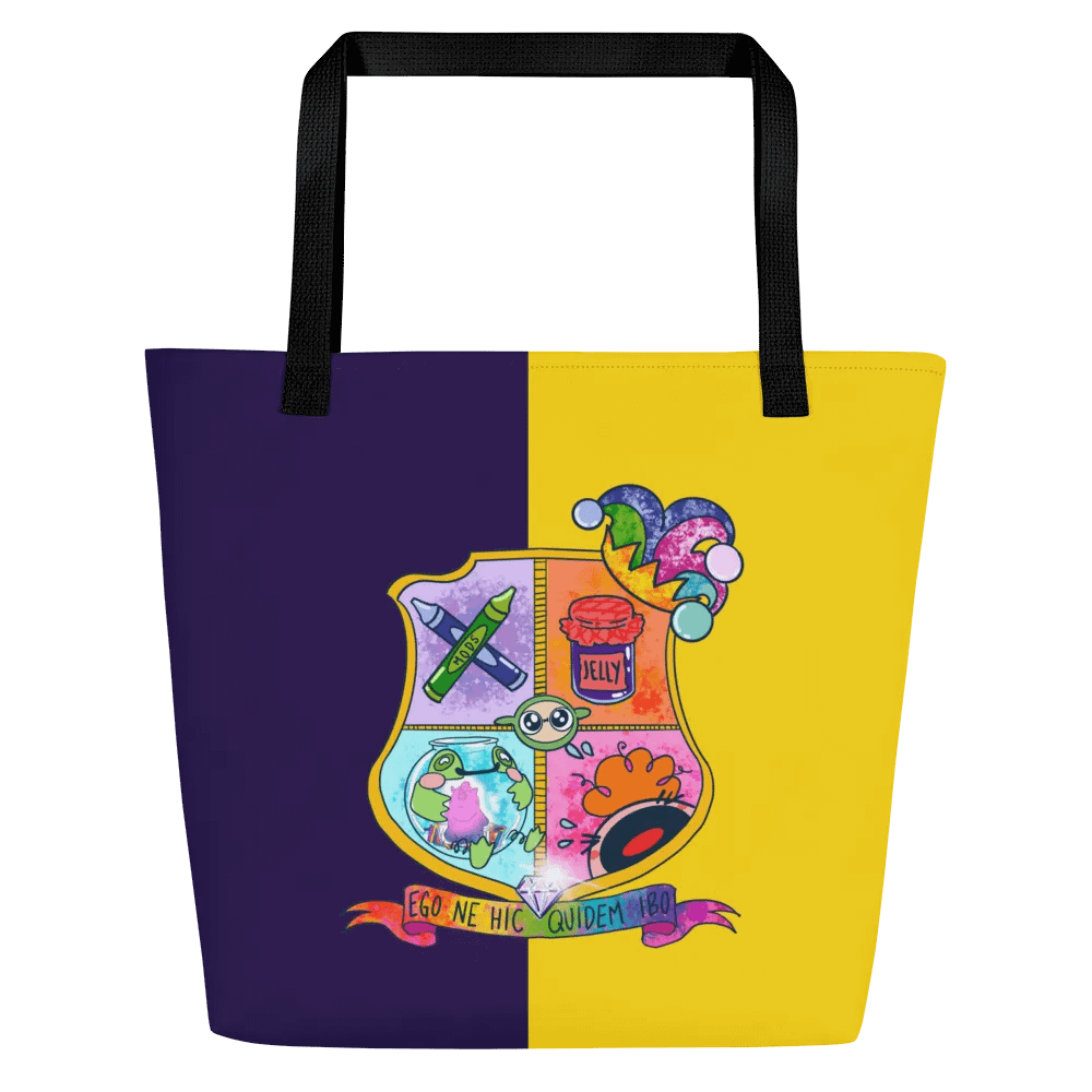 School of Chaos Colourblock Tote product image (1)