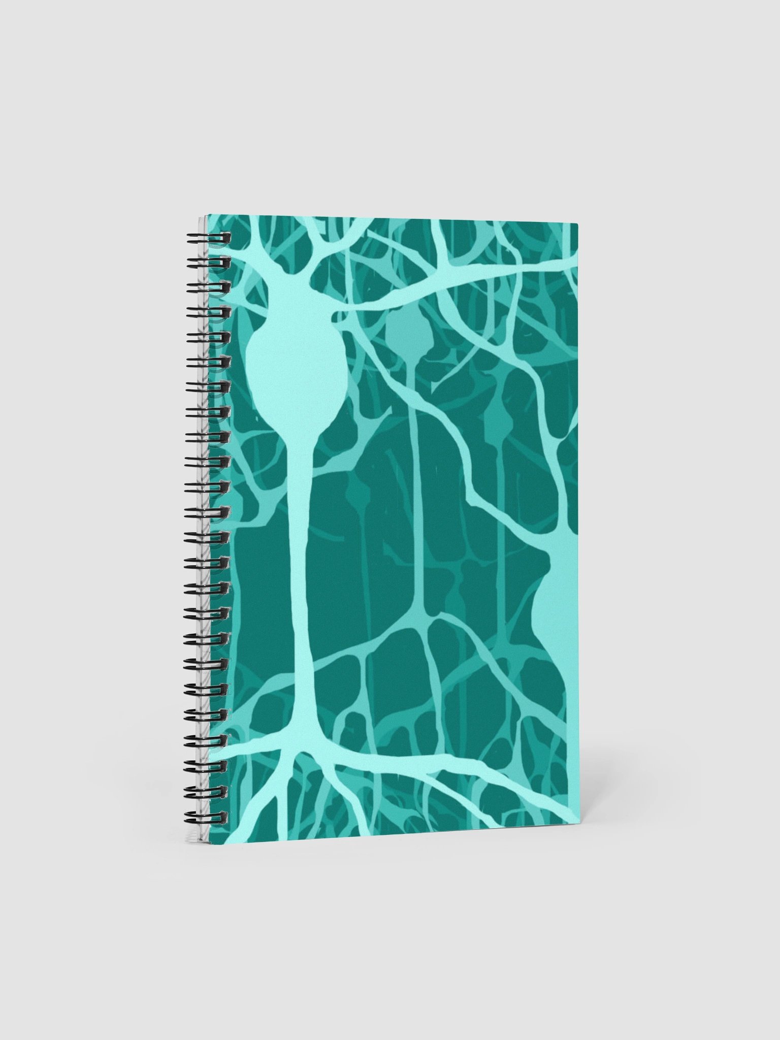 Neuron Forest Spiral Notebook product image (1)
