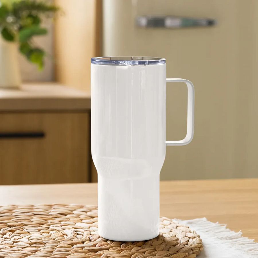 Mystic Wolf Shield Travel Mug product image (11)