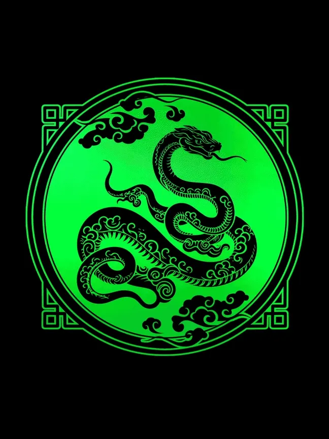 Year of The Snake [13x13] product image (1)