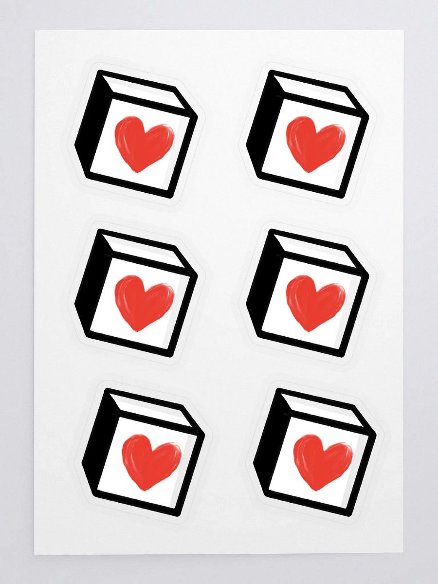 I love Notion Sticker Sheet product image (3)