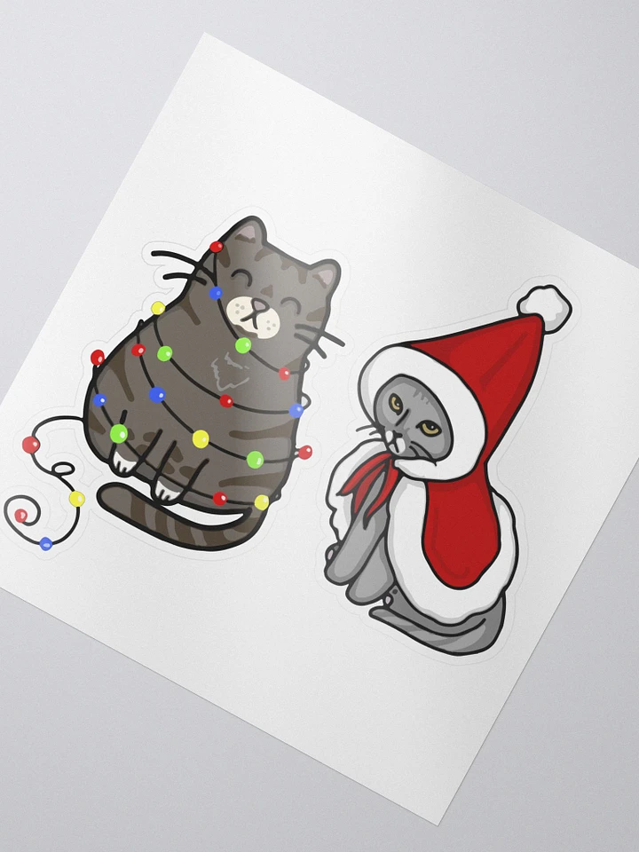Festive Kitties Stickers product image (1)