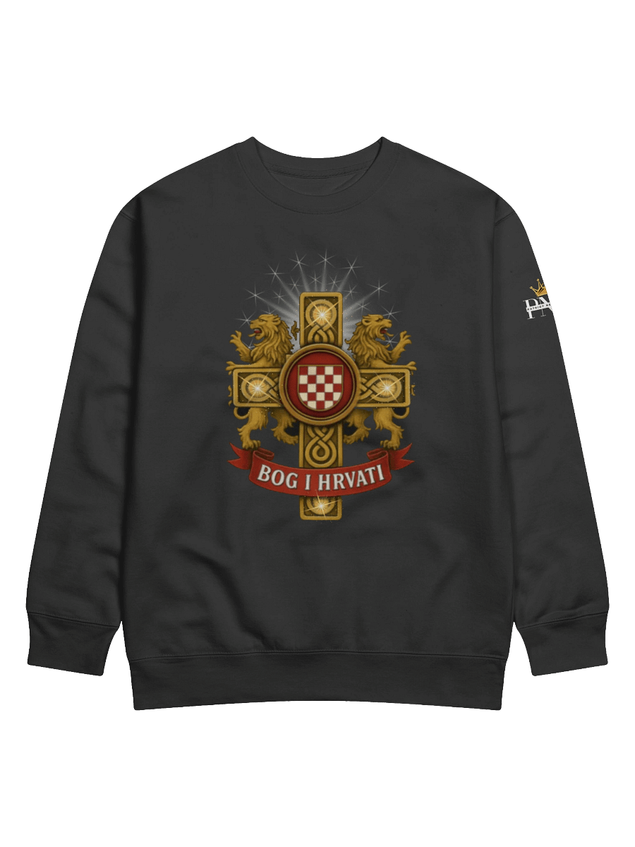 Vukovar Grad Heroj Crown Graphic Sweatshirt product image (1)