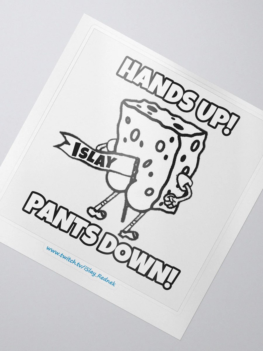 hands up sticker product image (2)